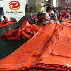 Laminated Pe Tarpaulin Sliver| Pe Tarpaulin Packed In Bales 