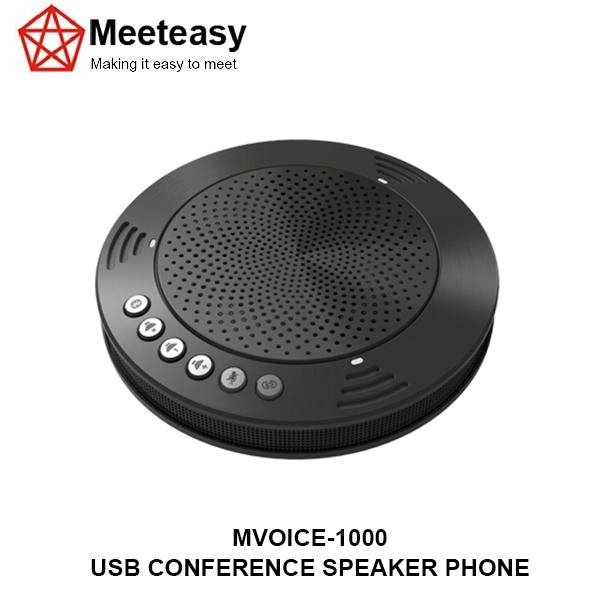 Meeteasy portable bluetooth conference speaker phone