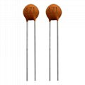 High dielectric constant disc ceramic capacitors 