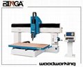 Woodworking Four Axis CNC Machining Center