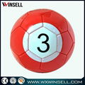 High quality size 3 4 5 poolball snook ball fotbal 2