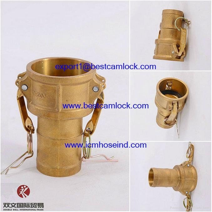  Brass quick camlock connector couplings for connecting hoses 3