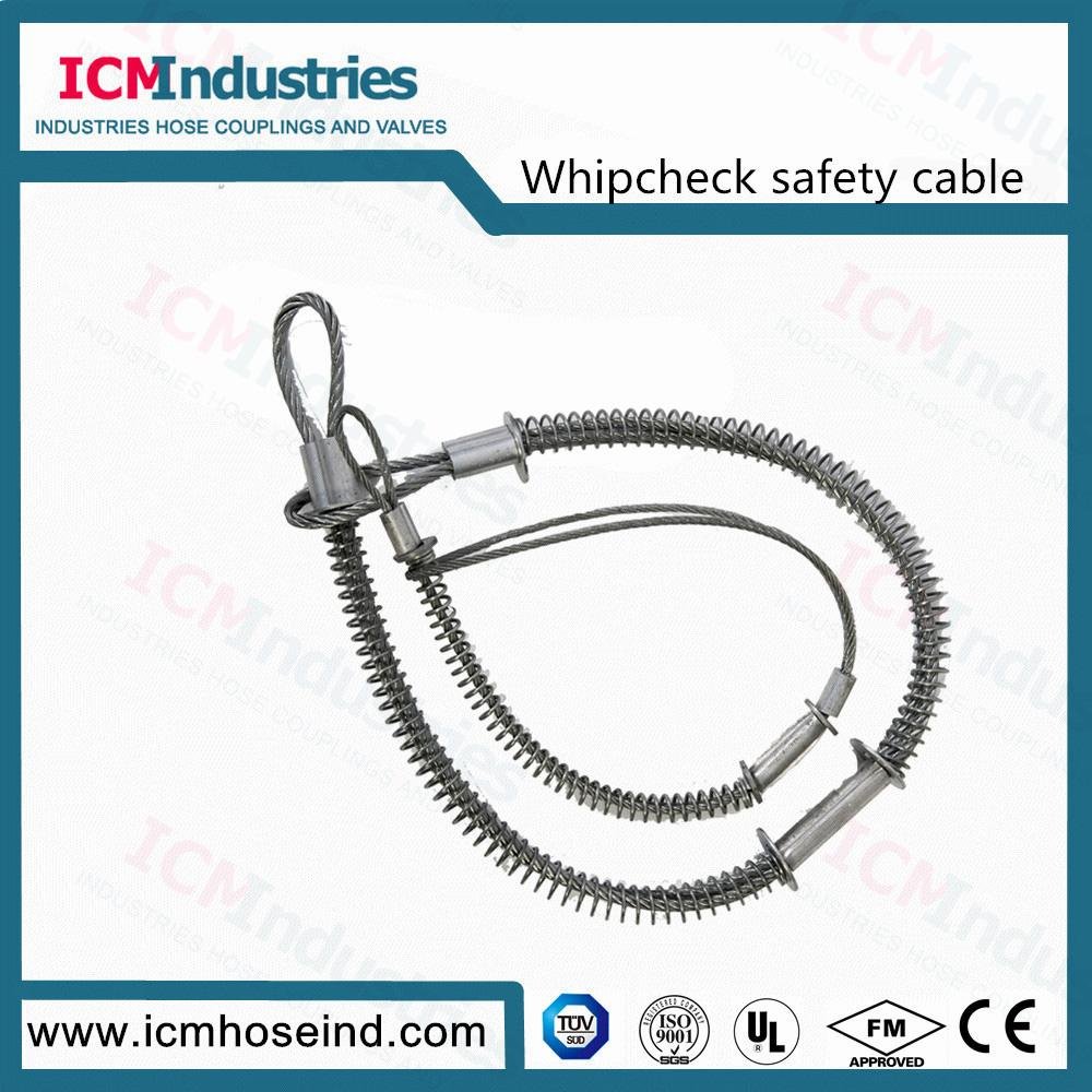 Whip check Safety cable hose to hose  safety calbes