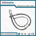 Whip check Safety cable hose to hose