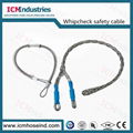 Whip check Safety cable hose to hose  safety calbes 2