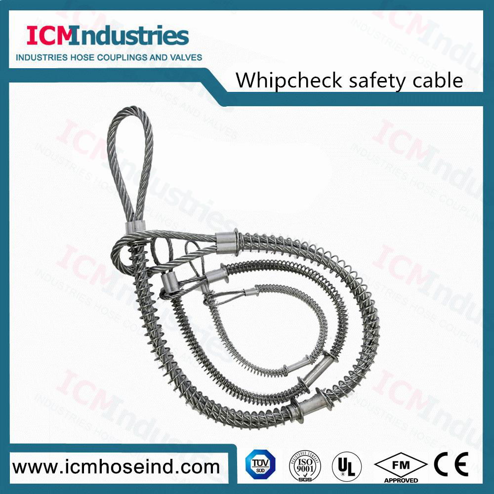 Whip check Safety cable hose to hose  safety calbes 3