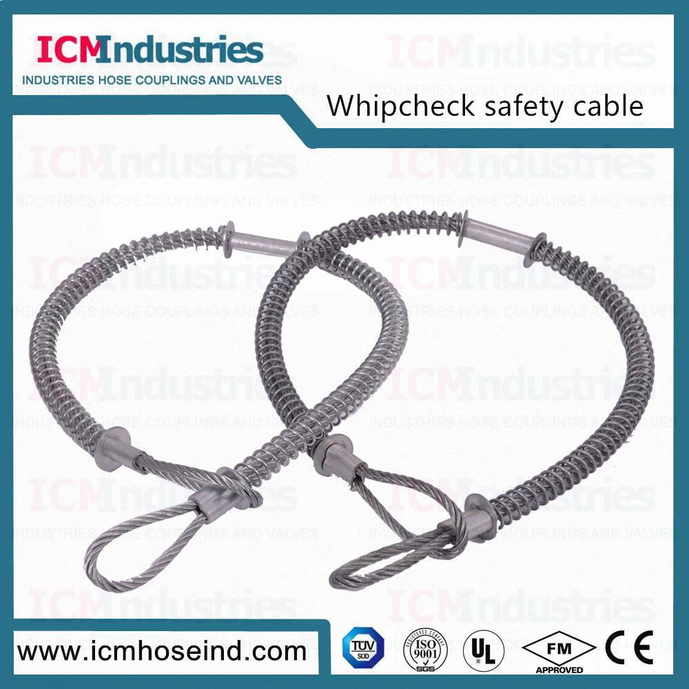 Whip check Safety cable hose to hose  safety calbes 4