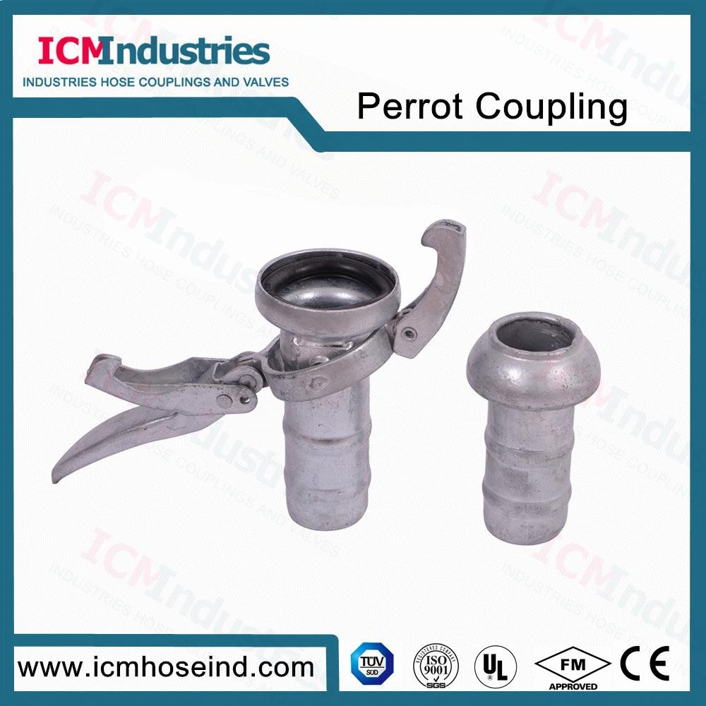 Galvanized Perrot lever pump coupling