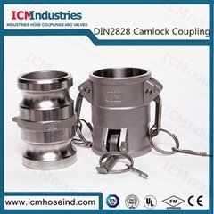 DIN2828 Nylon camlock groove coupling 