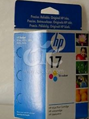 HP 17 Tri Colour x 2 Genuine Ink Cartridges New & Sealed
