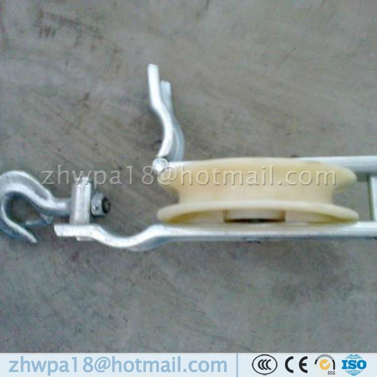 China supplier Single roller cable block with cable retainer 3