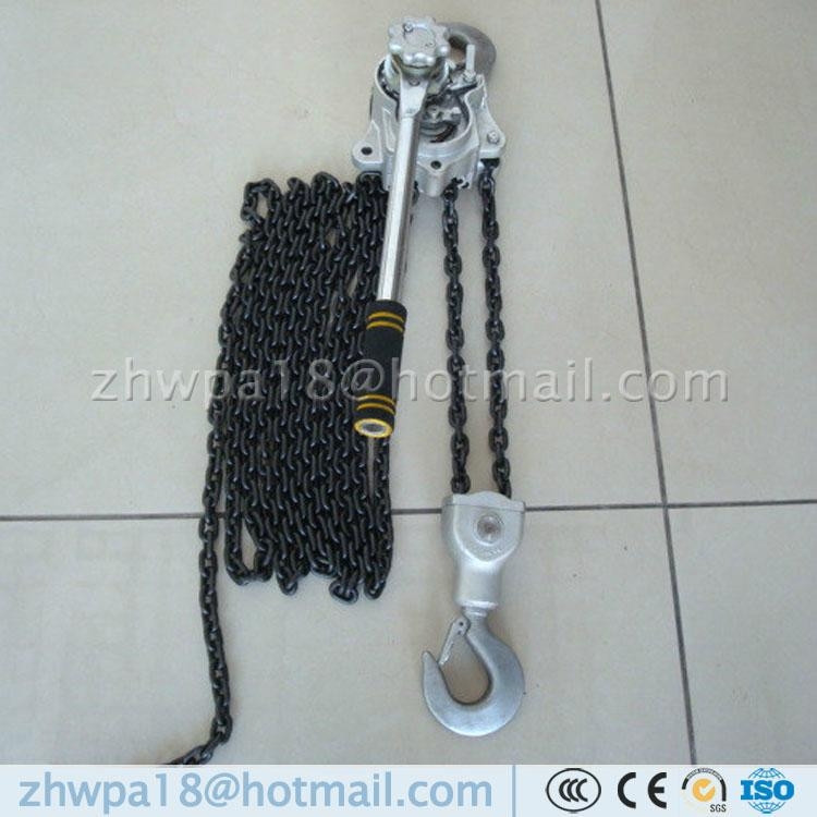 Export standard aluminum lever chain hoists Ratchet Lever Block HSH