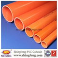 OEM Flame retardant electrical wiring PVC conduit pipe