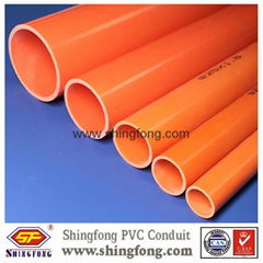 OEM Flame retardant electrical wiring PVC conduit pipe
