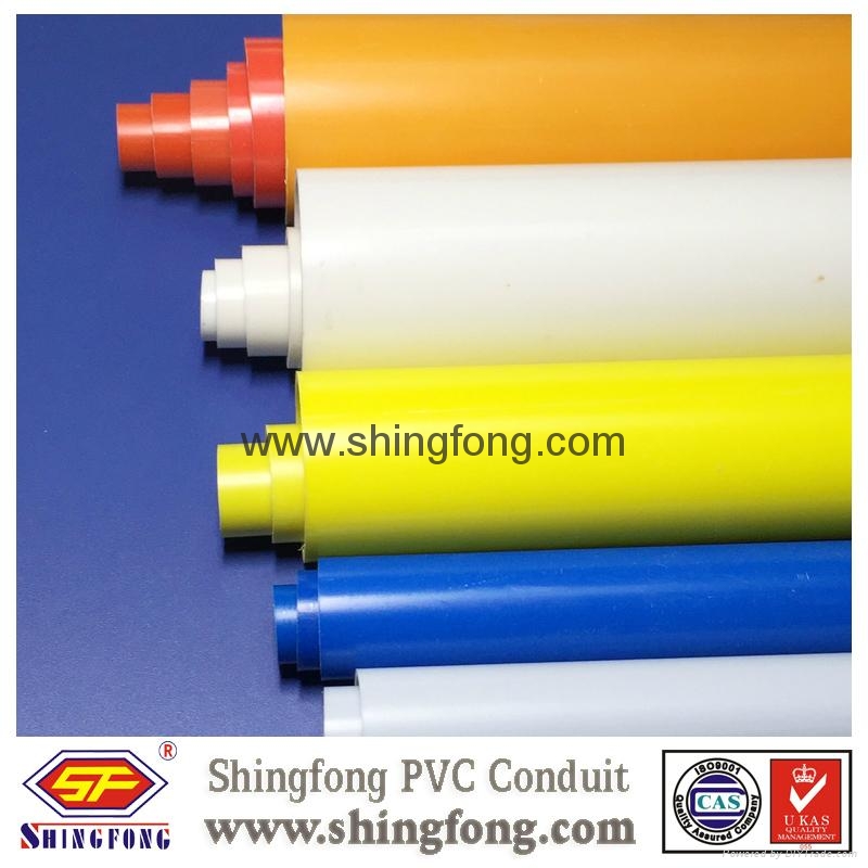 OEM Flame retardant electrical wiring PVC conduit pipe SFA