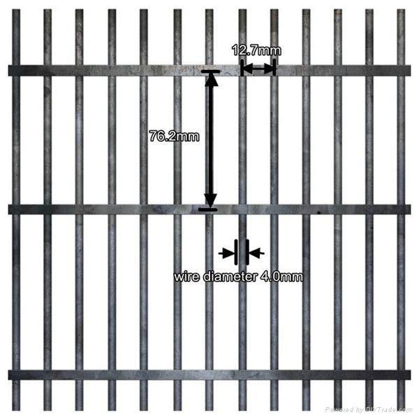 factory price safe security 358 anti-cut fence price