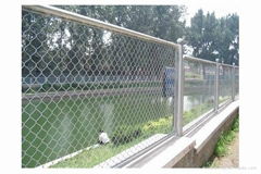 direct supply for portable chain link fence panels