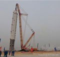 50 ton Tony telescopic boom crawler crane SCC500E  1