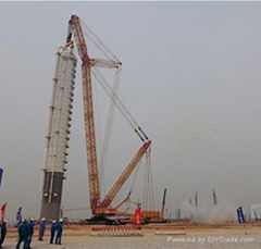 50 ton Tony telescopic boom crawler