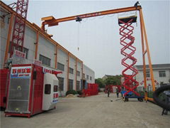 2x2000kgs Hydraulic Lift Platform galvanized or painted for transportation