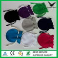 Custom Promotional Drawstring Velvet Jewelry Pouches Bag 1