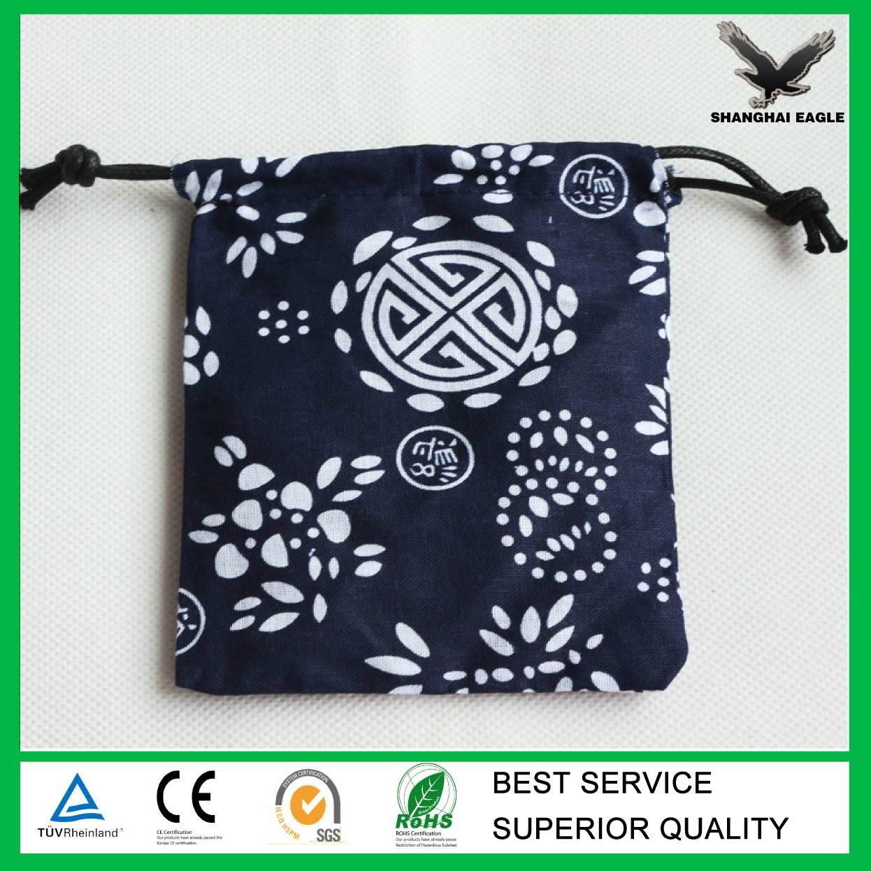 Custom Promotional Drawstring Velvet Jewelry Pouches Bag 4