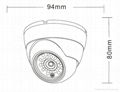 Eyeball Plastic AHD Dome Camera