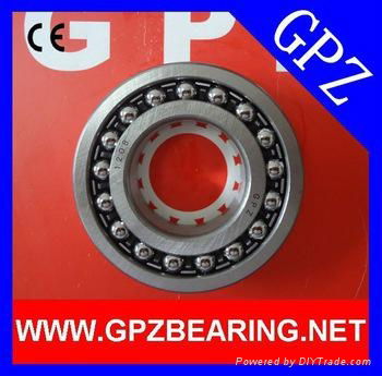 GPZ self-aligning ball bearings 1308 1308K(111308) 40* 90* 23 for bottom valve  5