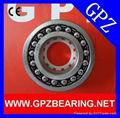 GPZ self-aligning ball bearings 1308 1308K(111308) 40* 90* 23 for bottom valve  5