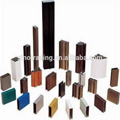 Powder Coating Building Aluminum Curtain Profiles