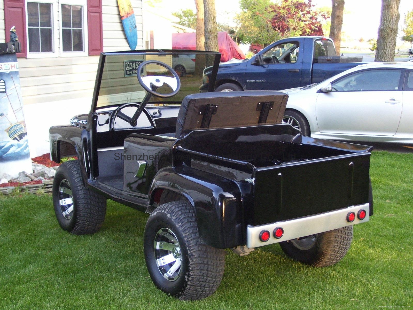 56 Ford F100 Truck Custom Golf Cart   5