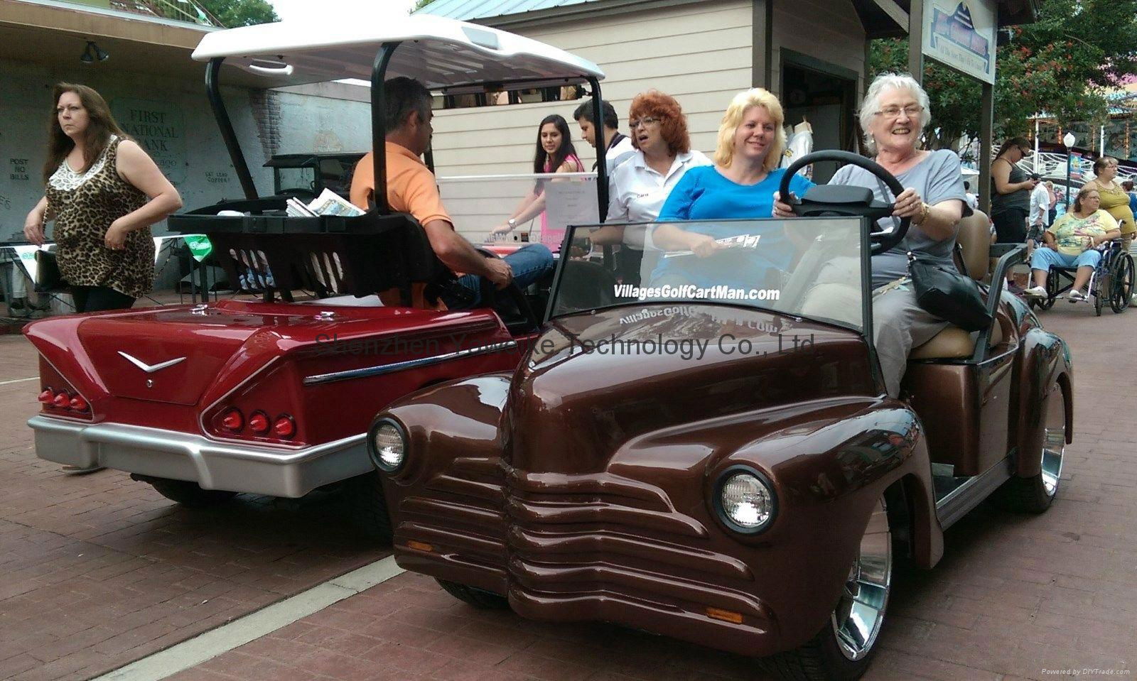 Chevy Coupe Custom Golf Cart Body Kit CLUB CAR DS 2