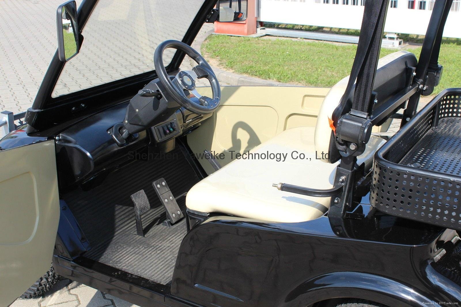 WSM Golfcart MT1420 mit Kabine  2