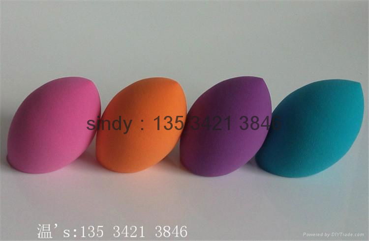 Non-Latex  makeup  powder puff  OEM  production