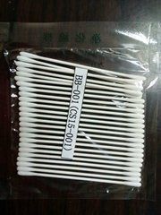 High quality Cleanroom Disposable Double head Cotton Swab
