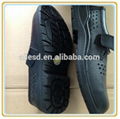 Black/White Steel Toe PU Sole ESD Safety