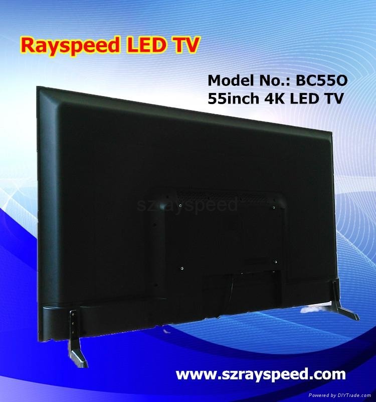 Big Size Uhd 55-inch Led Tv 4K Ultra Hd 2160p Lcd Led Tv 4