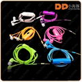 2016 new products active noise cancelling EL lighted earphone glowing headphones 5