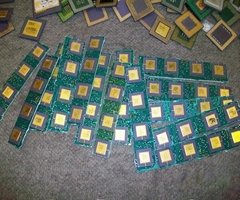 PENTIUM PRO GOLD CERAMIC CPU SCRAP HIGH GRADE CPU SCRAP