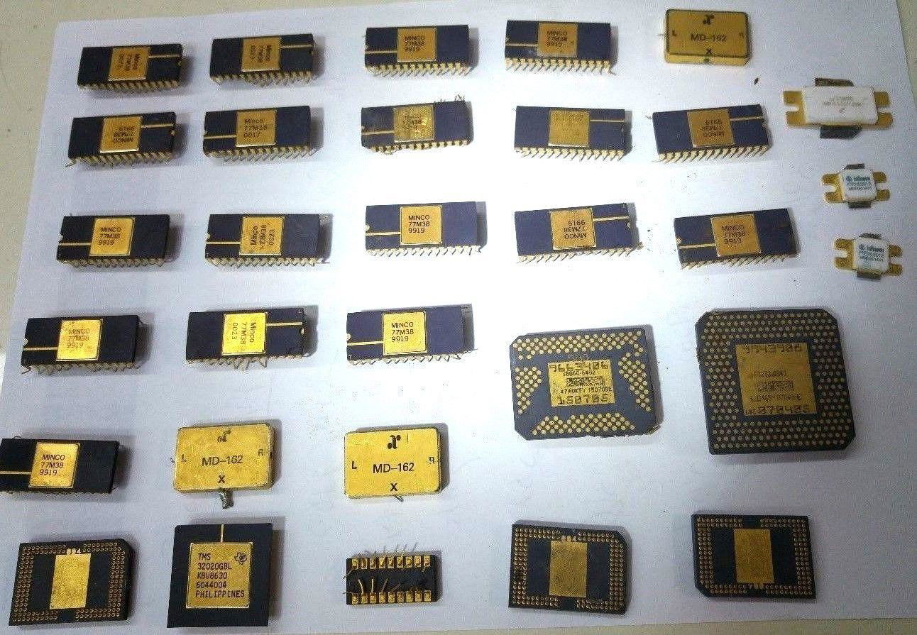 Intel 486 and 386 Ceramic Processors available to be purchased