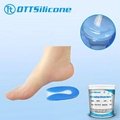Translucent silicone rubber for shoe insole 2