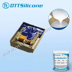 Anti-yellow Electronic potting compound addition silicon for solar(PV) panels