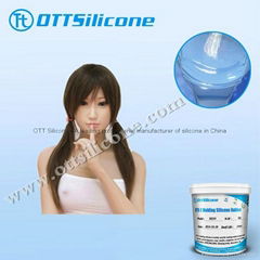 Liquid life casting silicone rubber for