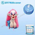 Liquid life casting silicone rubber for sex toy making 2