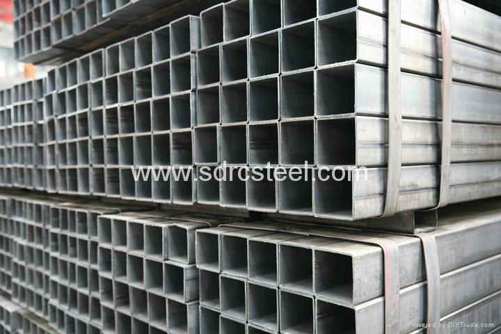 Q235 Hot-DIP Galvanized Square Steel Pipe 2
