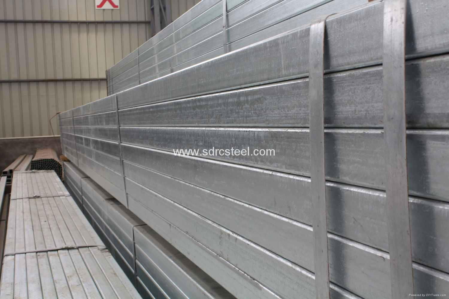 ERW Hot-DIP Galvanized Square Steel Pipe 3