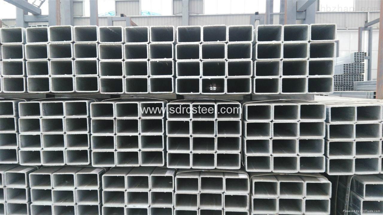 ASTM A36 Hot-DIP Galvanized Square Steel Pipe