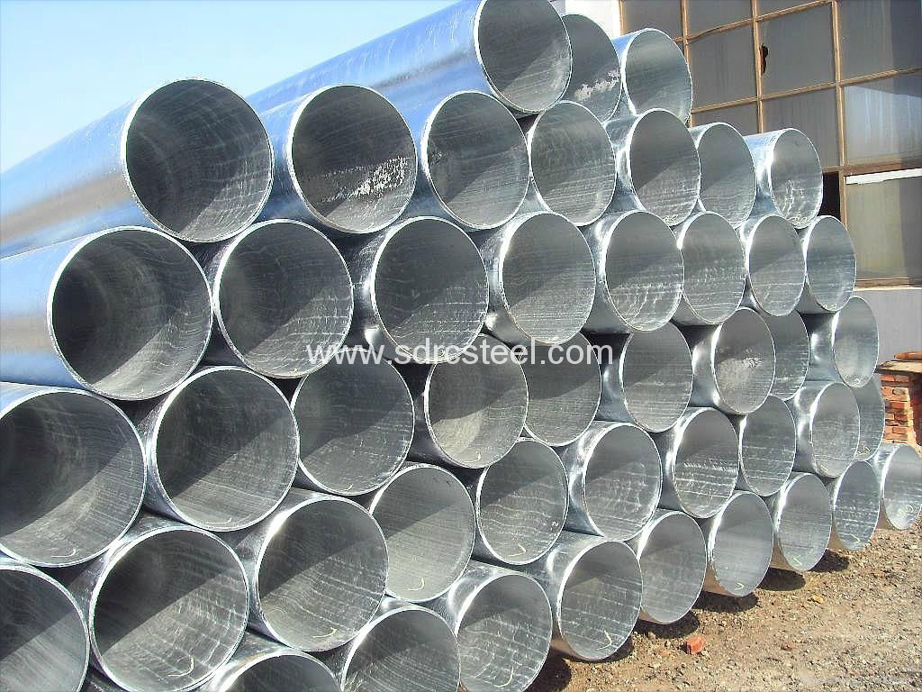 Hot Rolled Hot-DIP Galvanized Round Steel Pipe 3