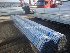 Q235 Hot-DIP Galvanized Round Steel Pipe