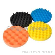 Widely used in Cars Direct factory Very soft custom size polish applicator pads